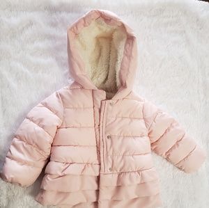 Baby GAP pink puffer jacket
